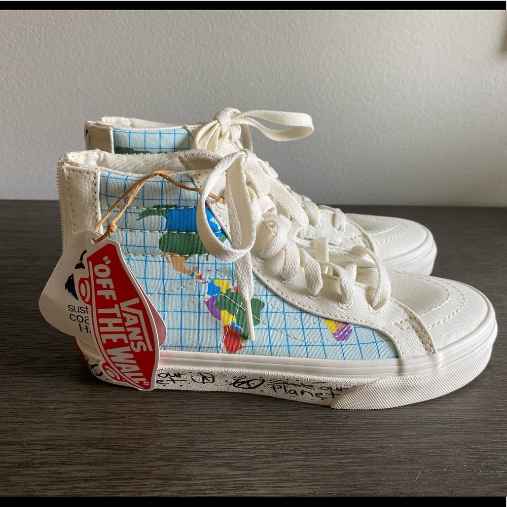Vans “Save Our Planet” Sk8-high zip sneakers